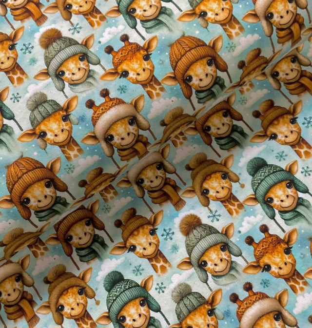 Cosy giraffe romper