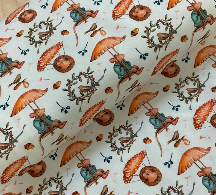 High flying mouse romper