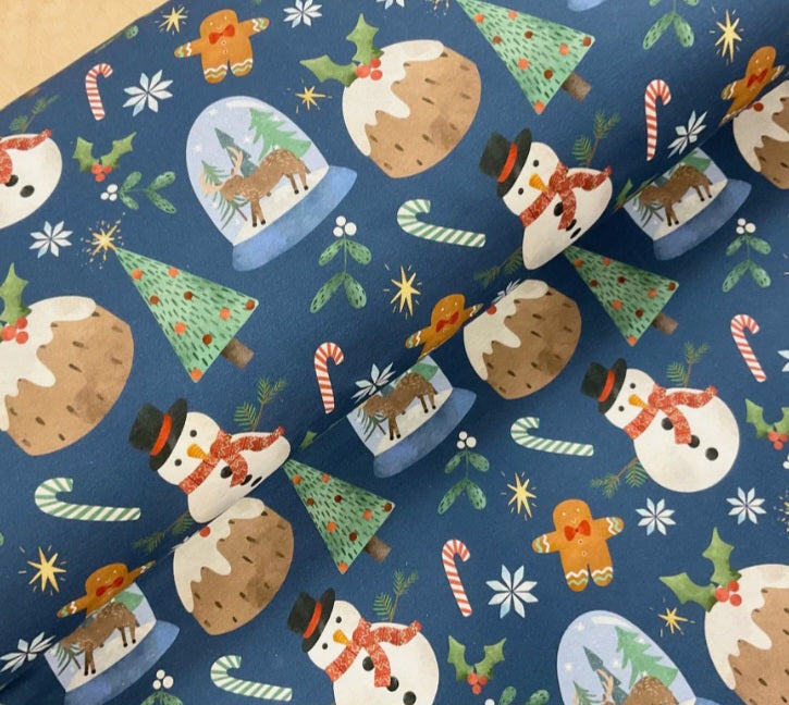 Christmas pudding and globe romper