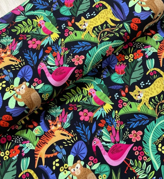Colourful rainforest romper