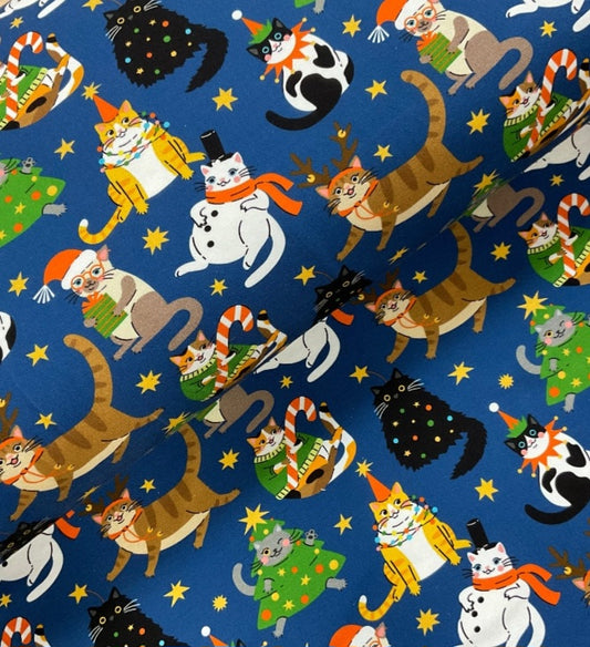 Christmas cats romper