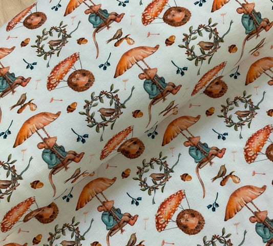 High flying mouse romper