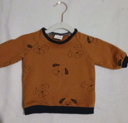 Cutesy dog print jumper