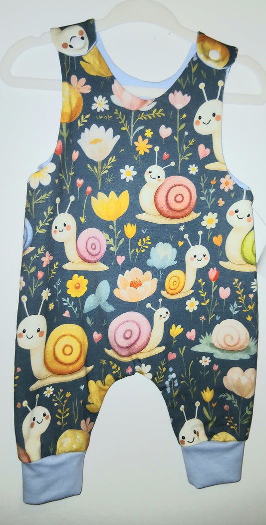 Happy snail romper