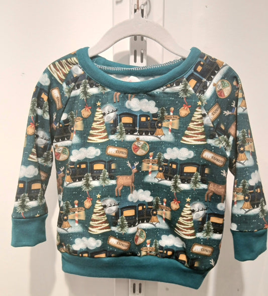 Polar express jumper baby/toddler