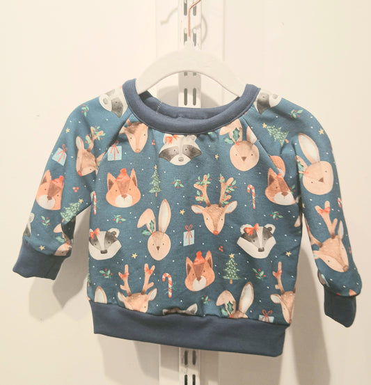 Animal head christmas jumpers