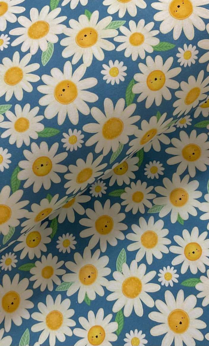 Blue daisy jumper